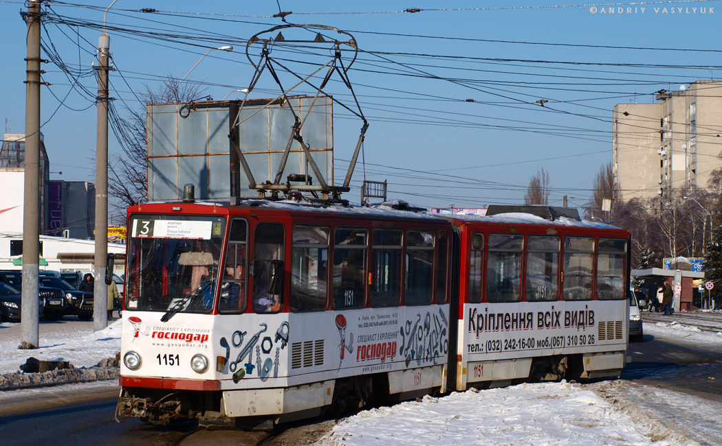 Tatra KT4D #1151