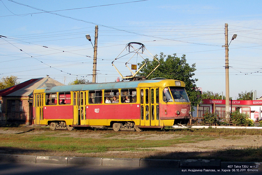 Tatra T3SU #407