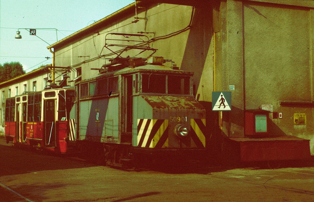 Schörling Schienenreinigungswagen #05901