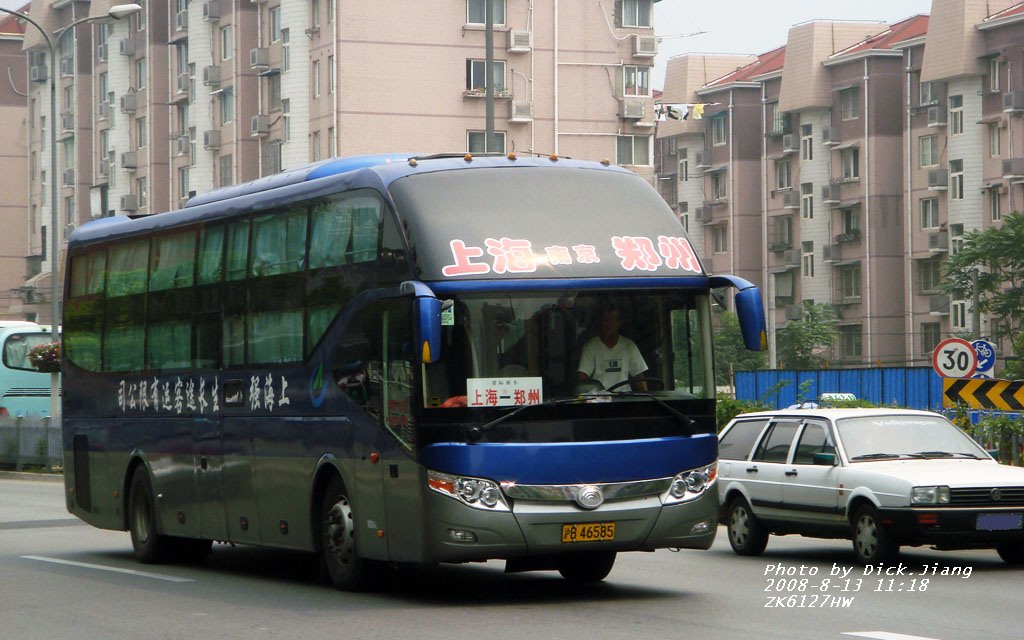 Yutong ZK6127HW #沪B46585