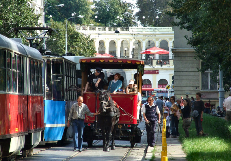 Horse tram #161