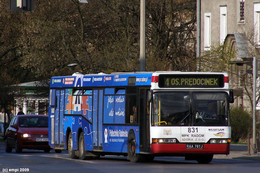 Neoplan N4020 #831