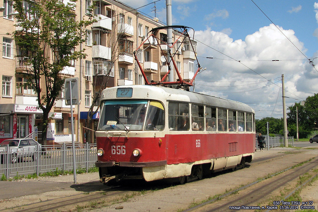 Tatra T3SU #656