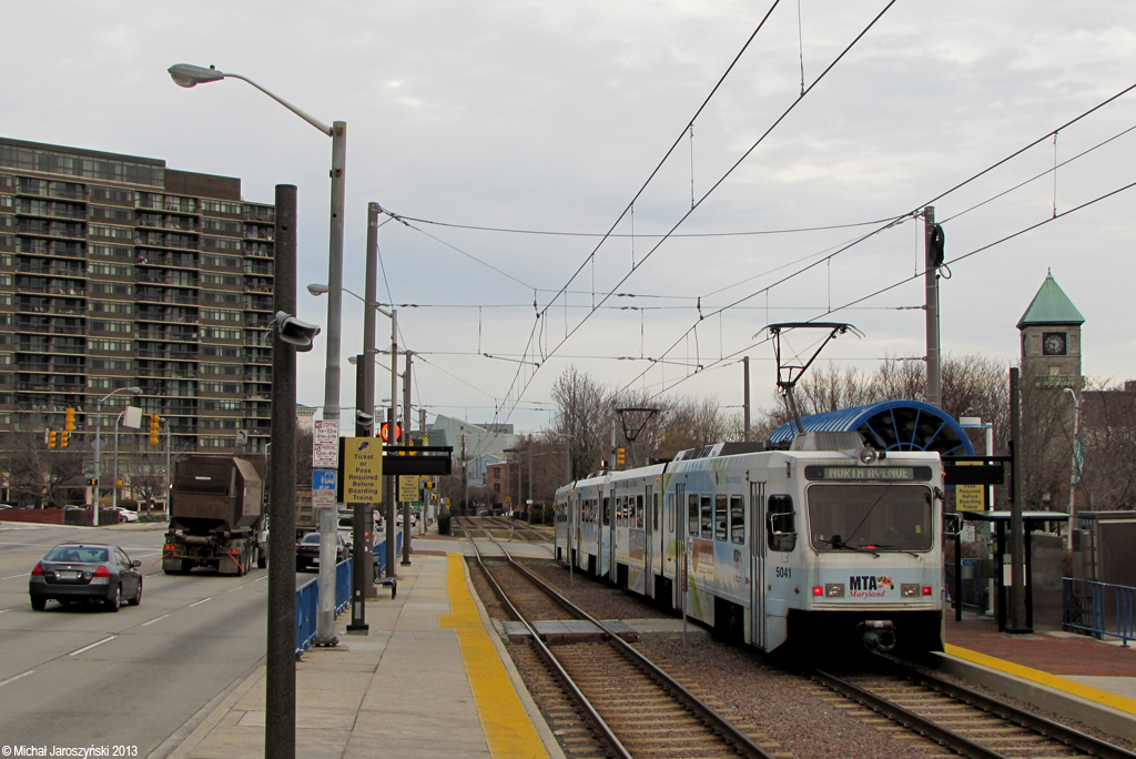 ABB MTA LRV #5041