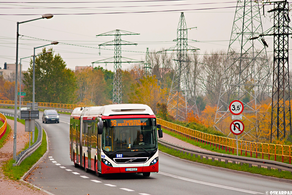 Volvo 7900A Hybrid #592