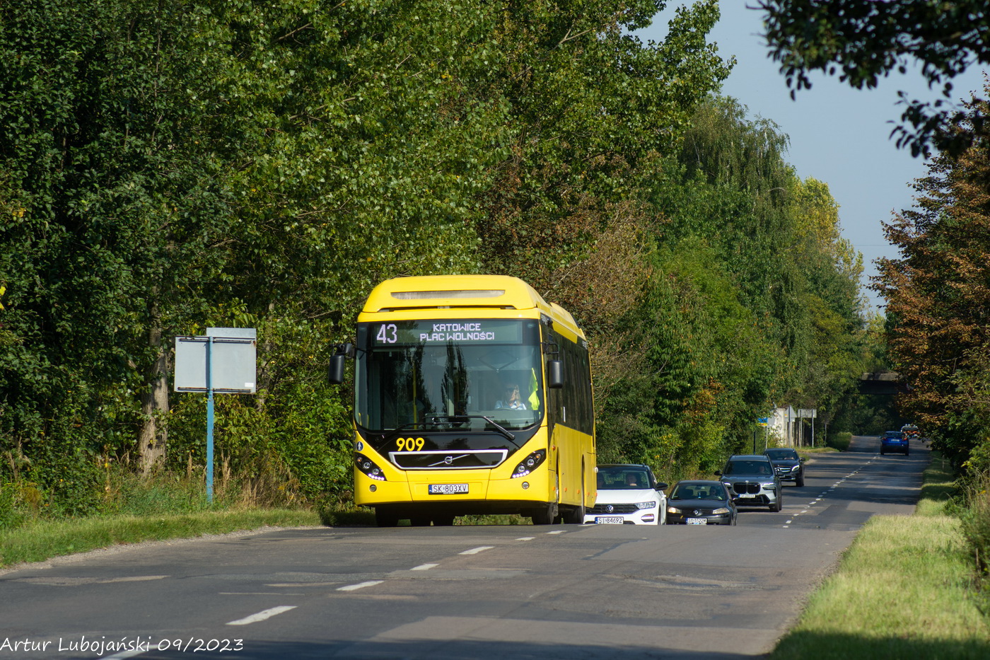 Volvo 7900 Hybrid #909