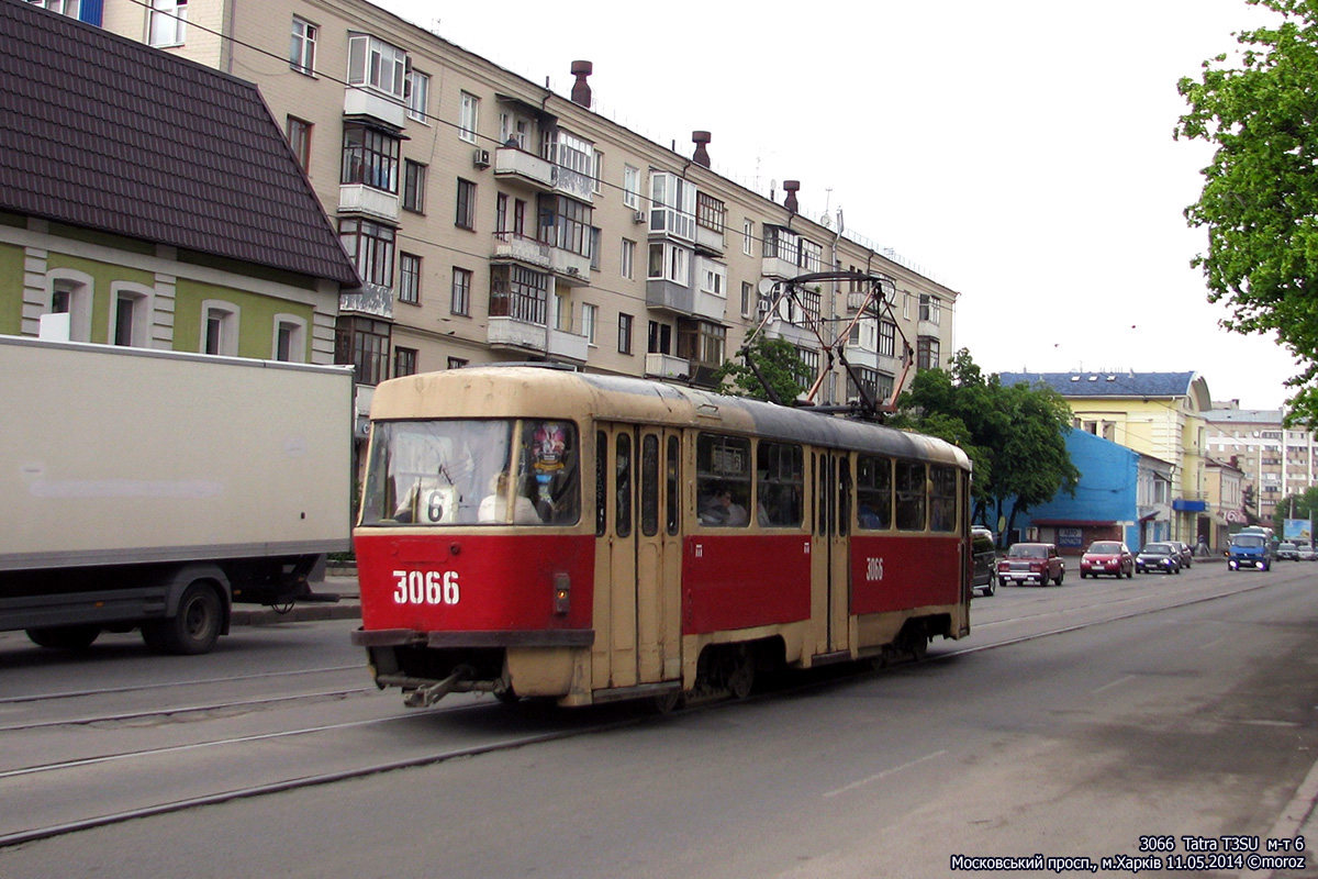 Tatra T3SU #3066