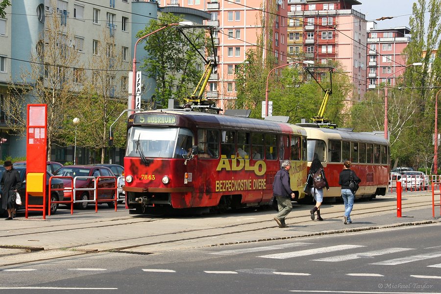 Tatra T3G #7843