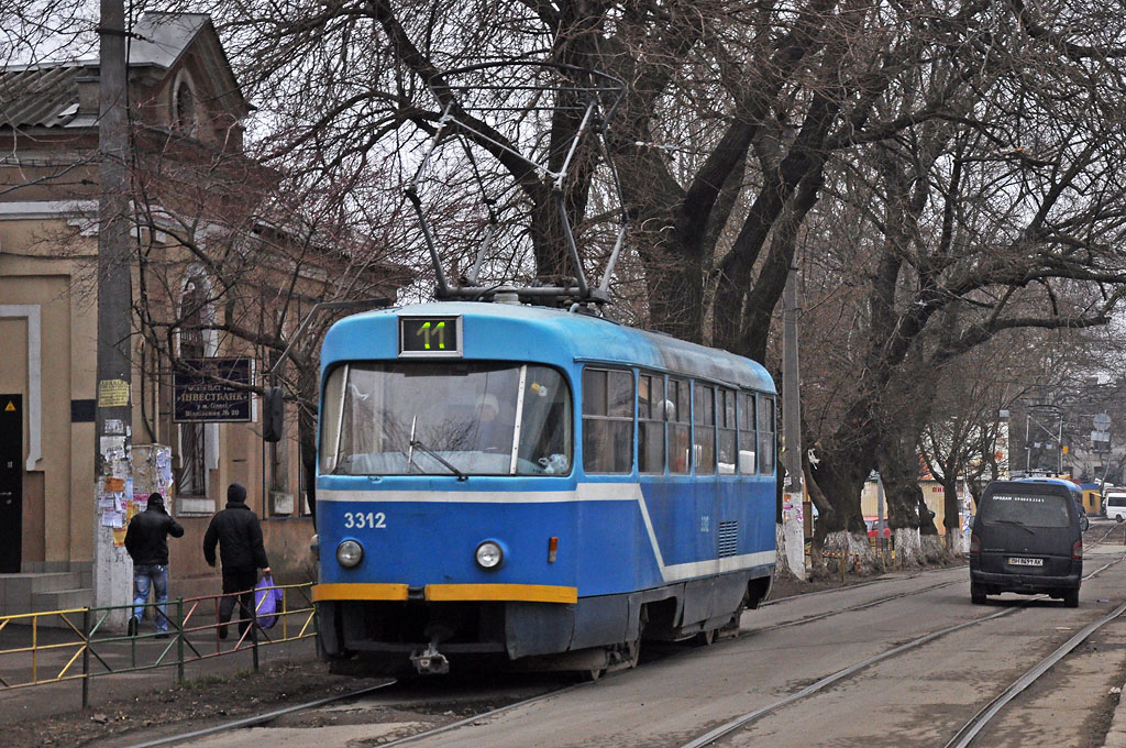 Tatra T3SU #3312