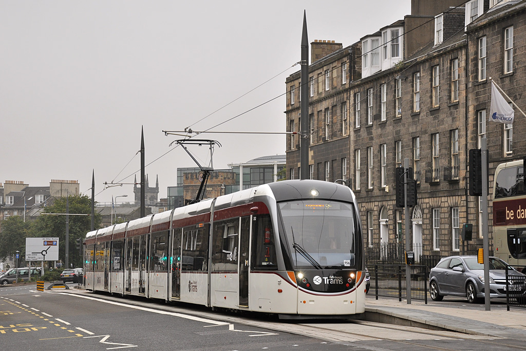 CAF Edinburgh Tram #252