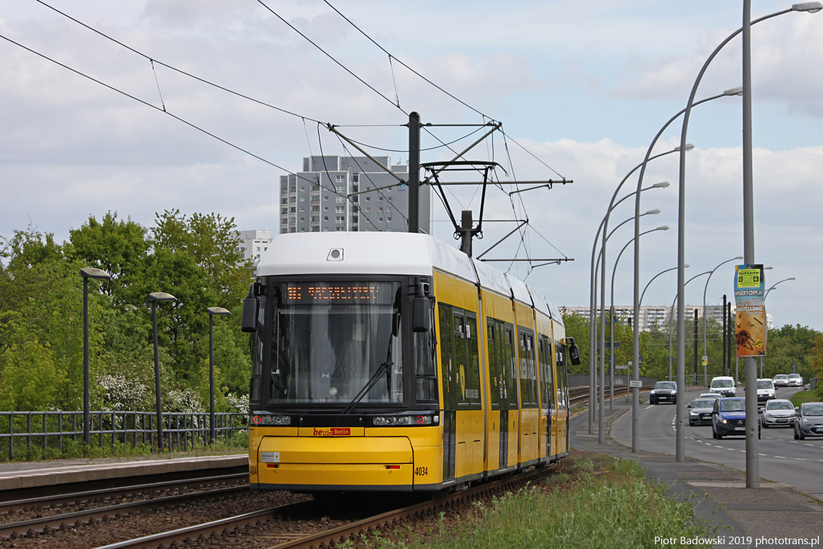 Bombardier Flexity Berlin ZRK #4034