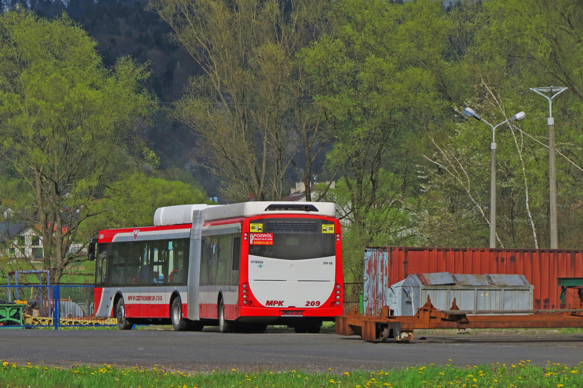 Solbus SM18 Hybrid CNG #209