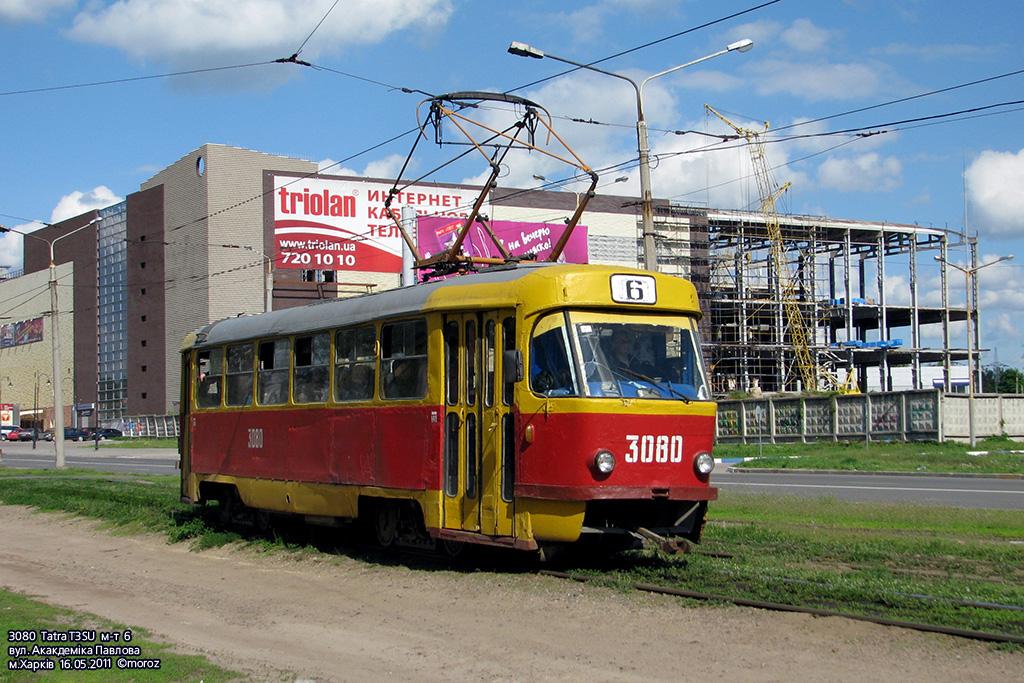 Tatra T3SU #3080